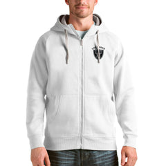 Antigua Victory Full-Zip Hoodie - Las Vegas Raiders Hoodies