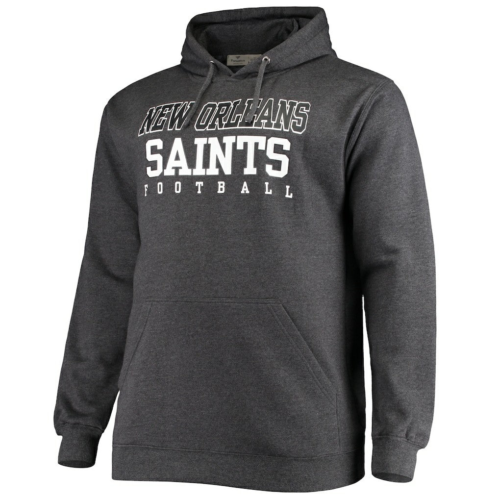 Big & Tall Practice Pullover Hoodie - New Orleans Saints Hoodies