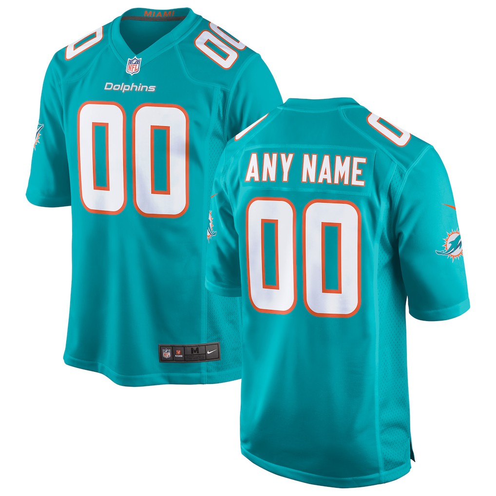 Custom Game Jersey - Miami Dolphins Jerseys