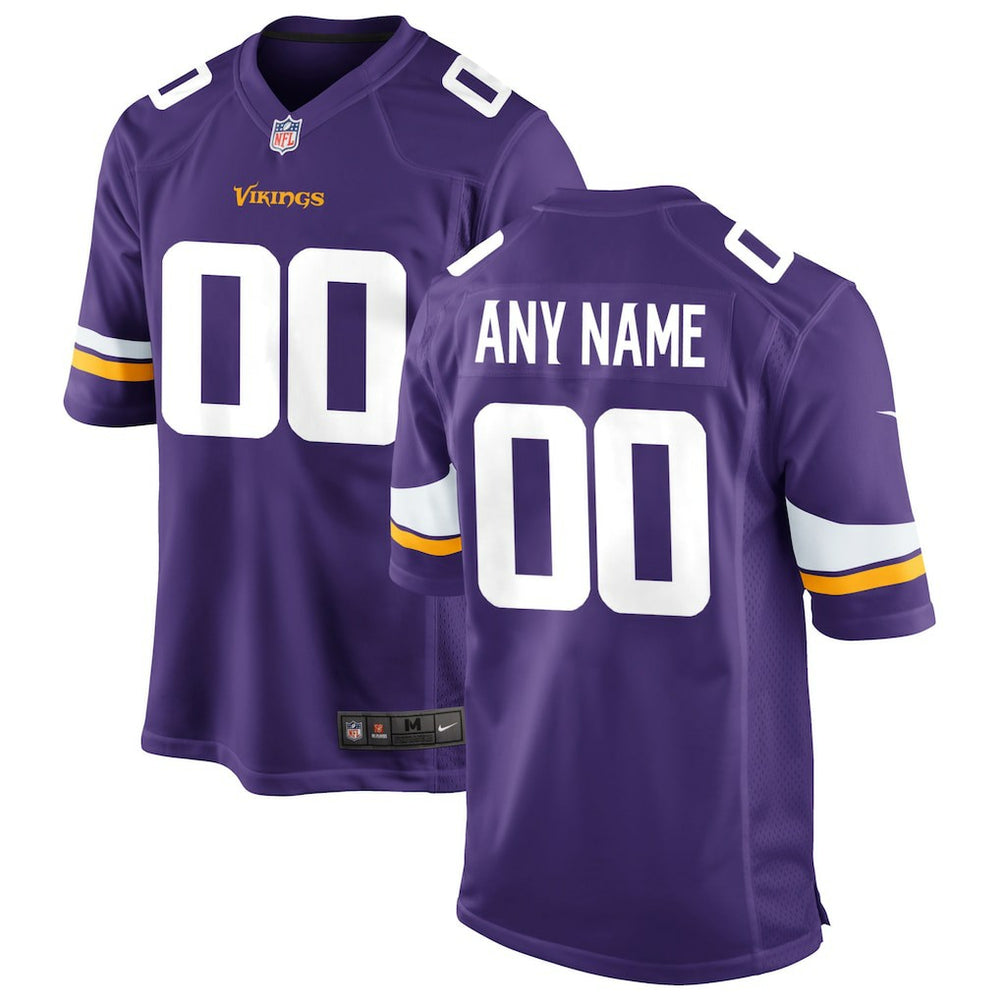 Custom Game Jersey - Minnesota Vikings Jerseys