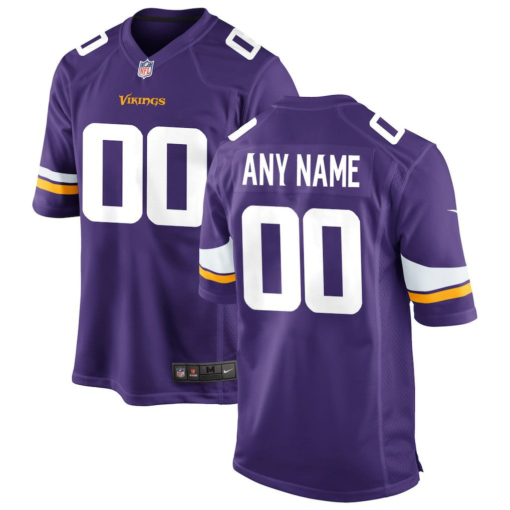 Custom Game Jersey - Minnesota Vikings Jerseys