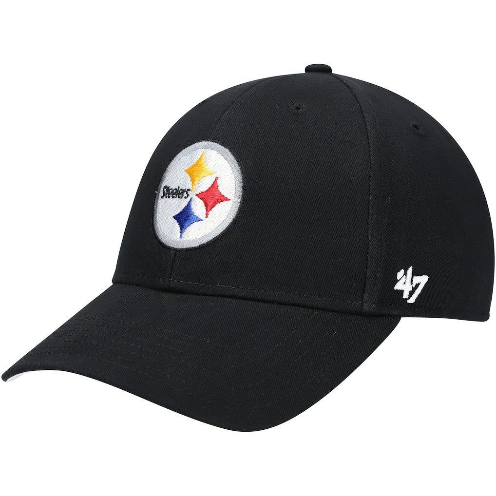 '47 Youth Basic MVP Adjustable Hat - Pittsburgh Steelers Hats