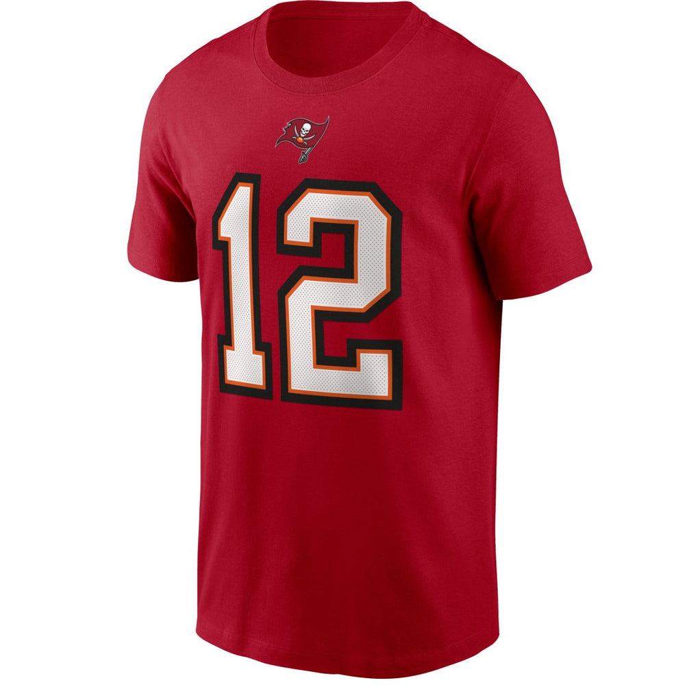 Tom Brady  Name & Number T-Shirt - Tampa Bay Buccaneers T-shirts
