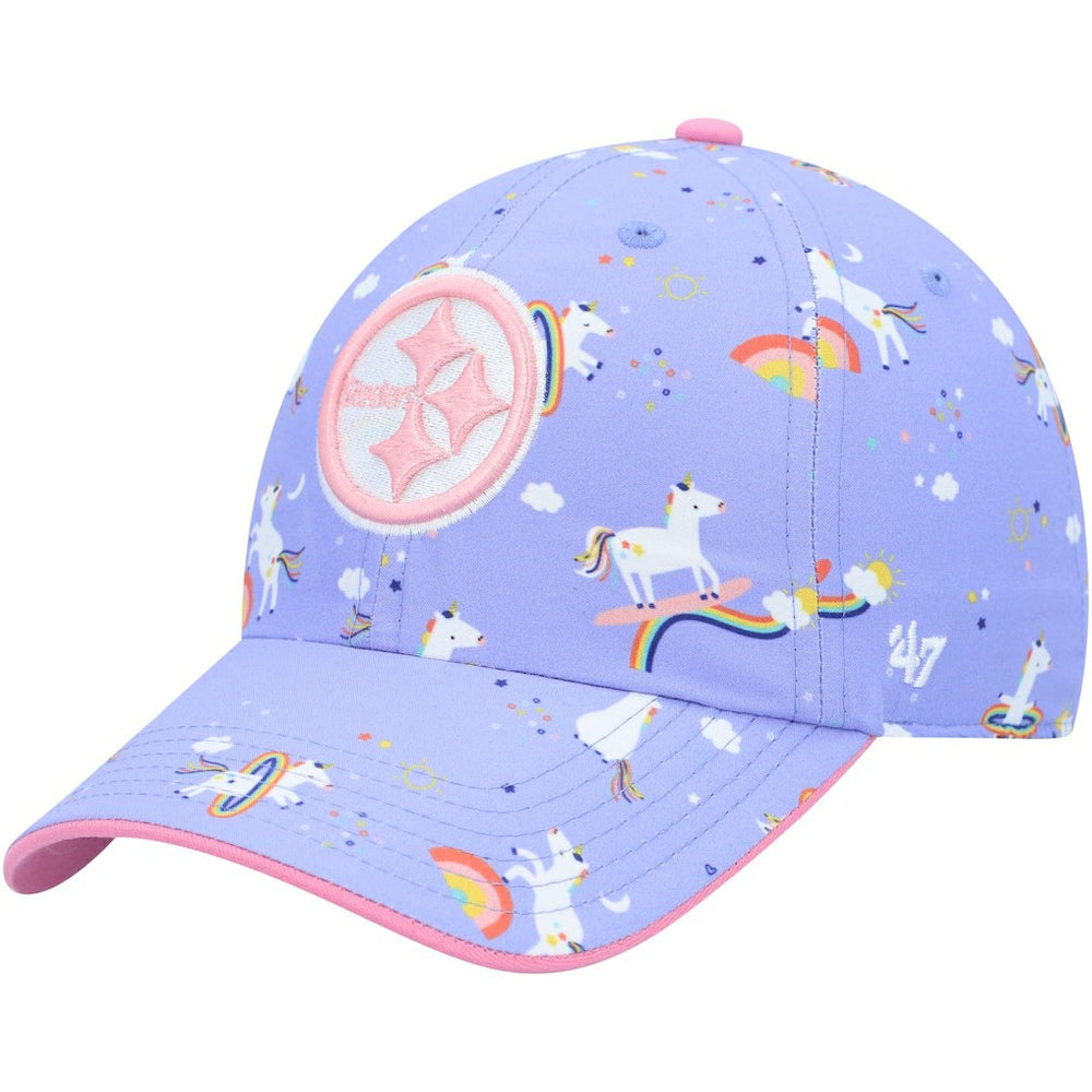 '47 Girls Preschool Unicorn Clean Up Adjustable Hat - Pittsburgh Steelers Hats