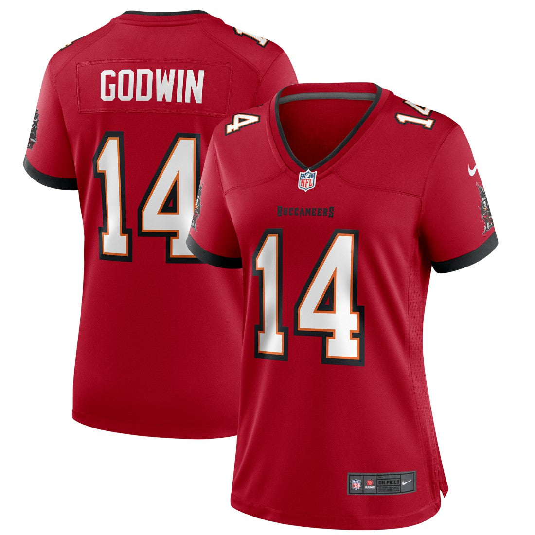 Chris Godwin  Women's Game Player Jersey - Tampa Bay Buccaneers Jerseys