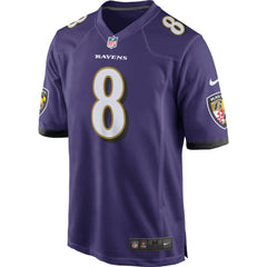 Lamar Jackson  Game Jersey - Baltimore Ravens Jerseys