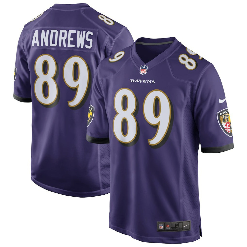 Mark Andrews  Game Jersey - Baltimore Ravens Jerseys