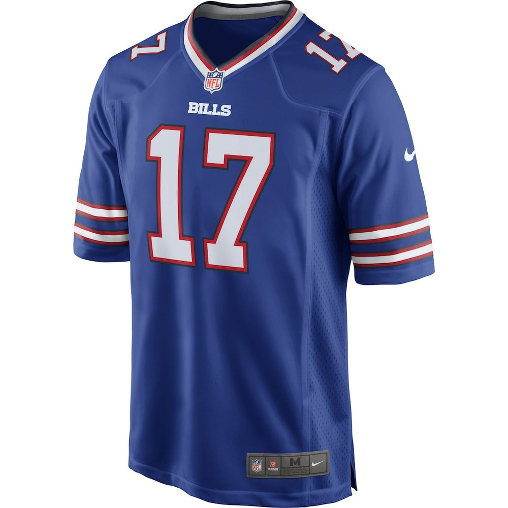 Josh Allen  Team Game Player Jersey - Buffalo Bills Jerseys