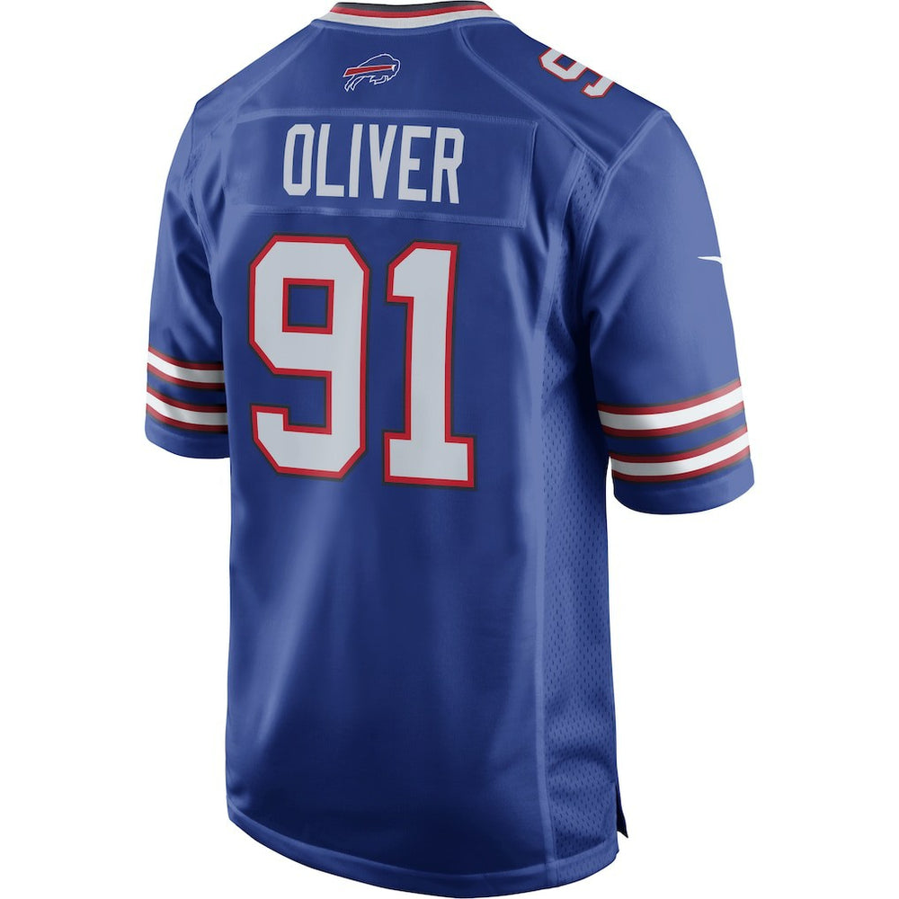 Ed Oliver  Team Game Player Jersey - Buffalo Bills Jerseys