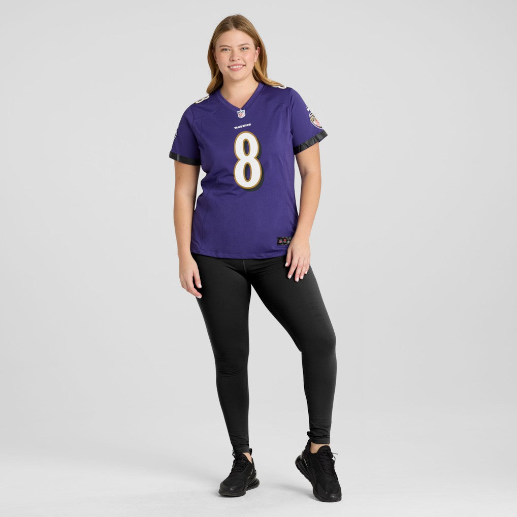 Lamar Jackson  Women's Game Jersey - Baltimore Ravens Jerseys