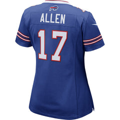 Josh Allen  Women's Game Jersey - Buffalo Bills Jerseys