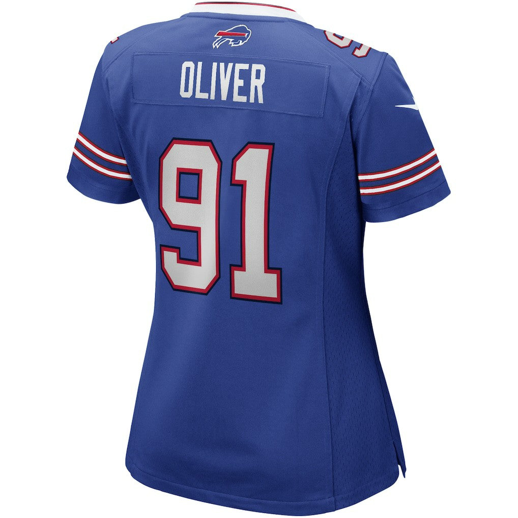 Ed Oliver  Women's Game Jersey - Buffalo Bills Jerseys