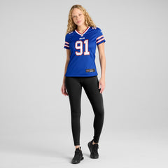 Ed Oliver  Women's Game Jersey - Buffalo Bills Jerseys