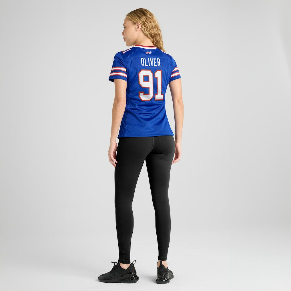Ed Oliver  Women's Game Jersey - Buffalo Bills Jerseys