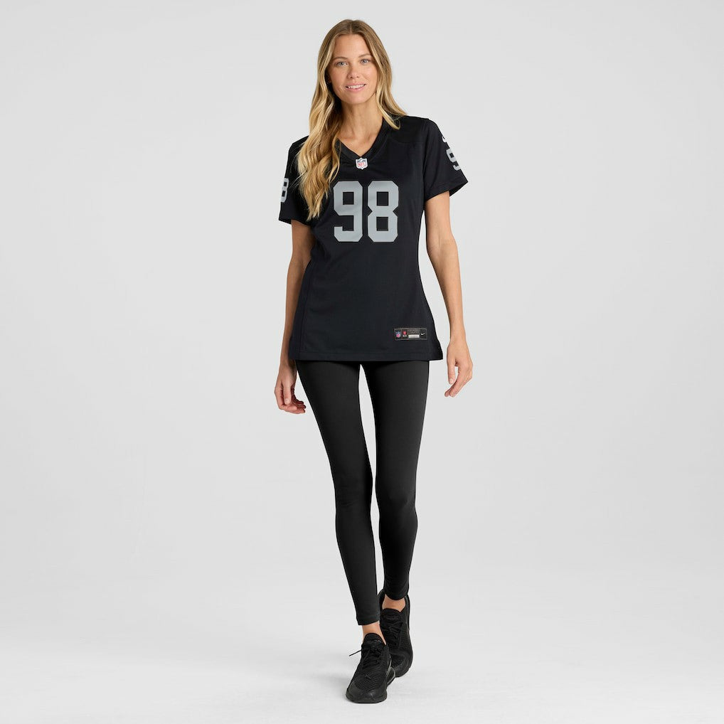 Maxx Crosby  Women's Jersey - Las Vegas Raiders Jerseys