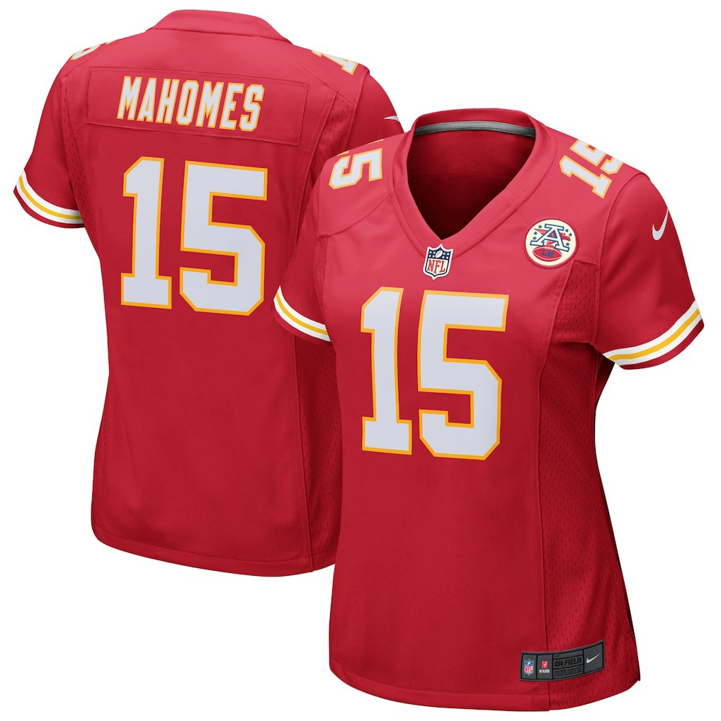 Patrick Mahomes  Women's Game Jersey - Kansas City Chiefs Jerseys