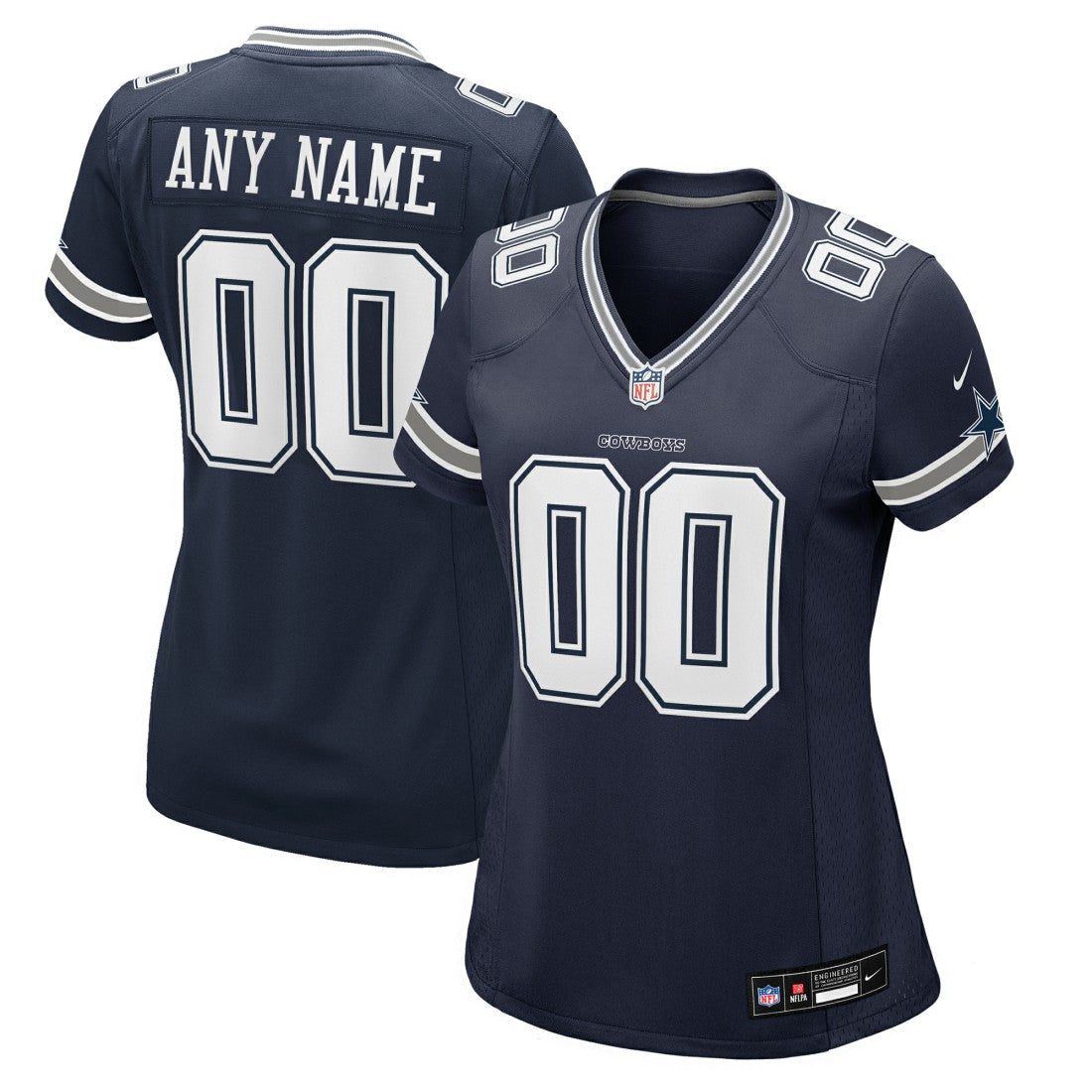 Women's Custom Game Jersey - Dallas Cowboys Jerseys