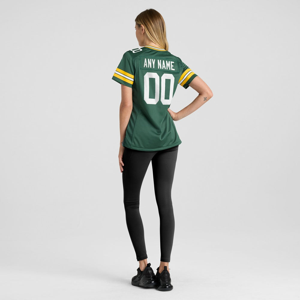 Women's Custom Game Jersey - Green Bay Packers Jerseys