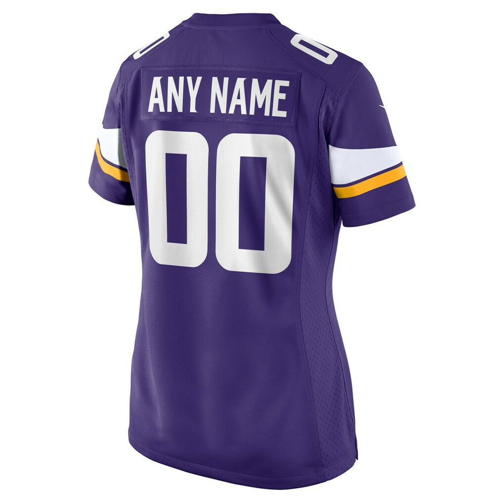 Women's Custom Game Jersey - Minnesota Vikings Jerseys