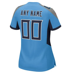 Women's Alternate Custom Game Jersey - Tennessee Titans Jerseys