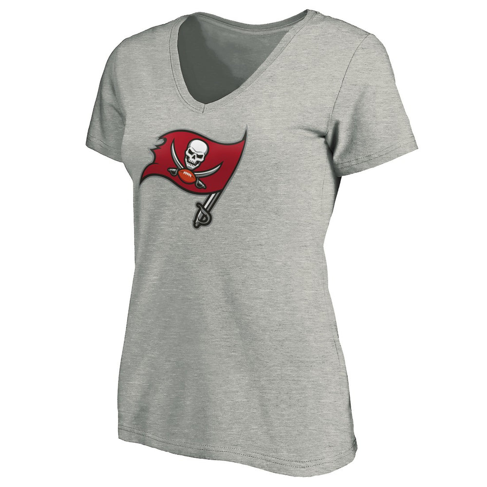 Women's Primary Logo V-Neck T-Shirt - Tampa Bay Buccaneers T-shirts