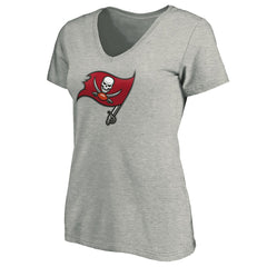 Women's Primary Logo V-Neck T-Shirt - Tampa Bay Buccaneers T-shirts