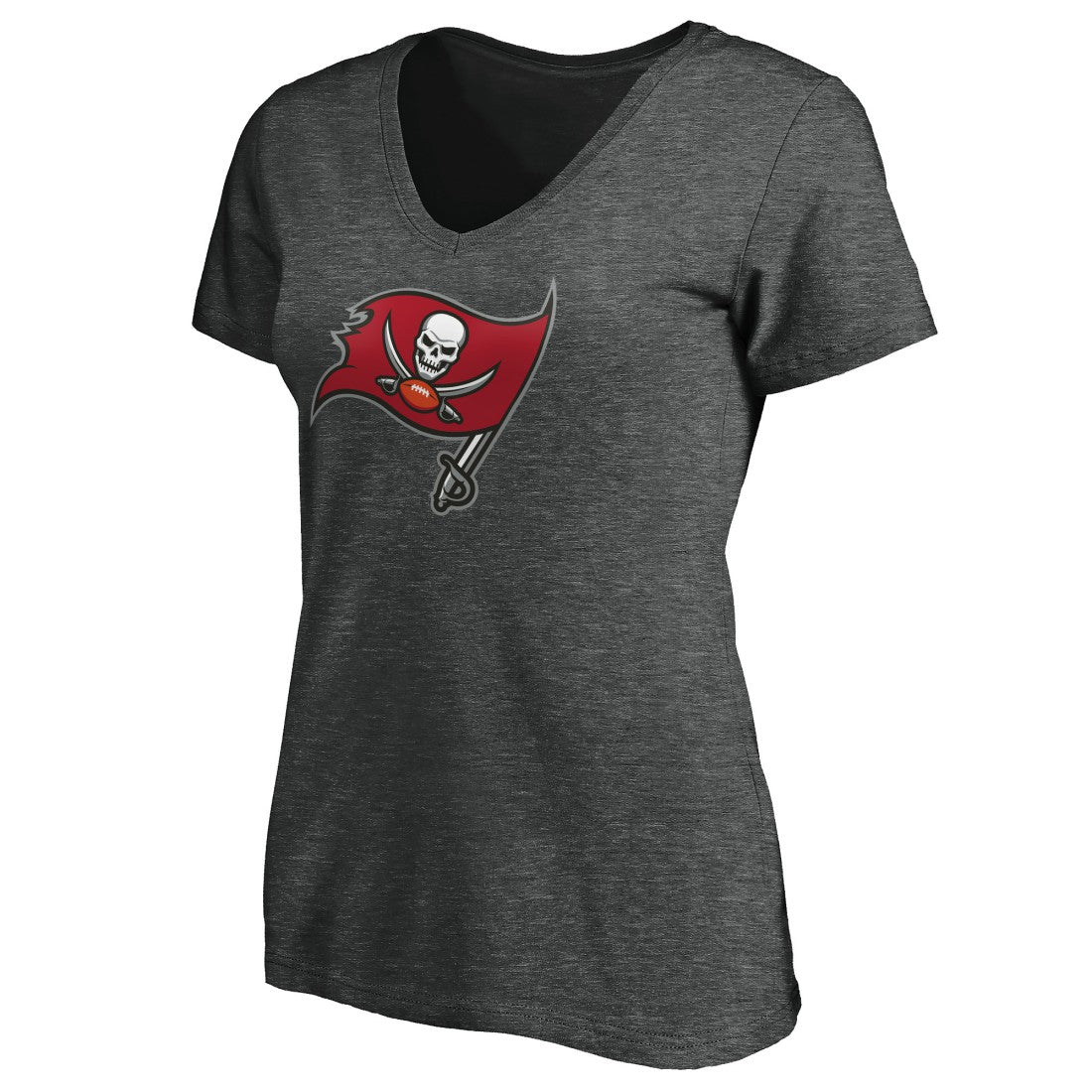 Women's Primary Logo V-Neck T-Shirt - Tampa Bay Buccaneers T-shirts