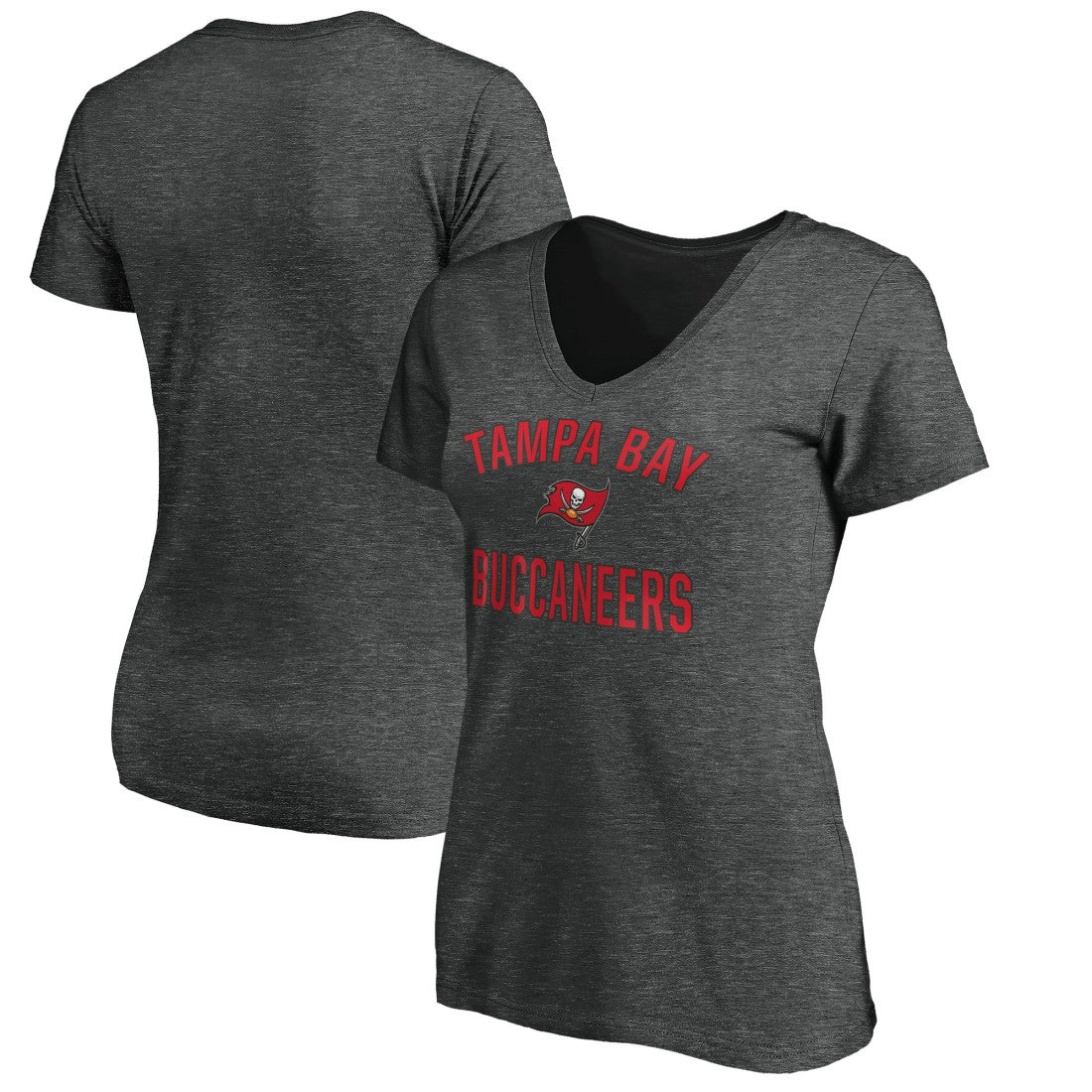 Women's Victory Arch V-Neck T-Shirt - Tampa Bay Buccaneers T-shirts