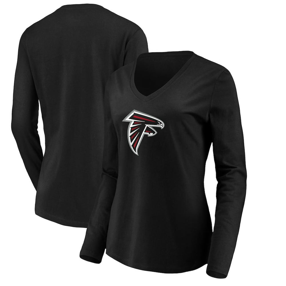Women's Primary Logo Long Sleeve T-Shirt - Atlanta Falcons T-shirts
