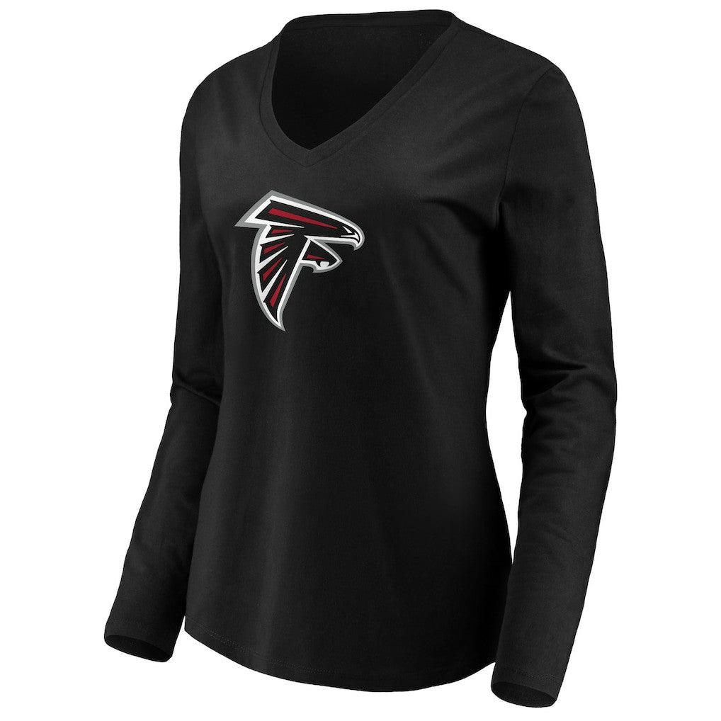 Women's Primary Logo Long Sleeve T-Shirt - Atlanta Falcons T-shirts