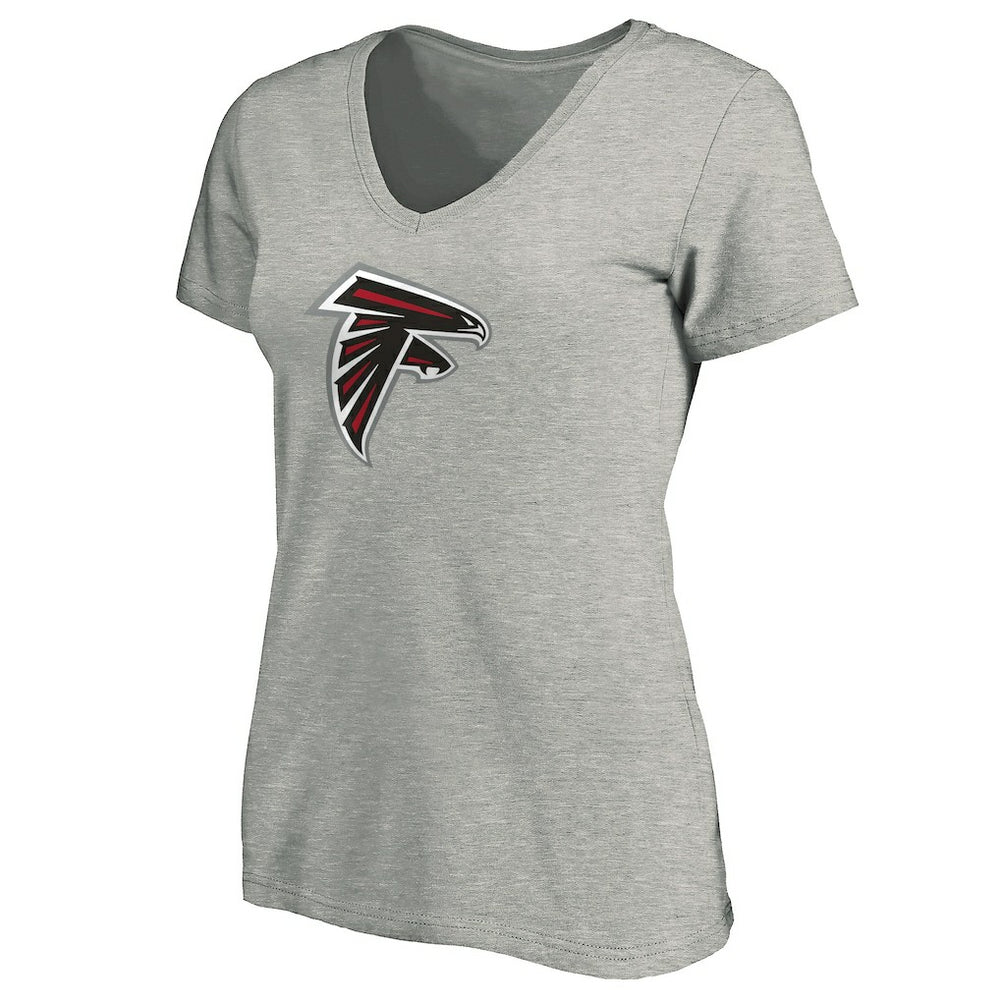 Women's Primary Logo V-Neck T-Shirt - Atlanta Falcons T-shirts