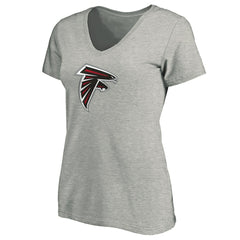 Women's Primary Logo V-Neck T-Shirt - Atlanta Falcons T-shirts