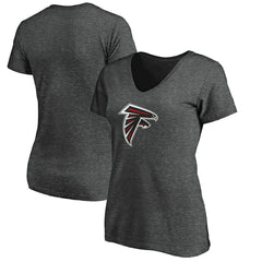 Women's Primary Logo V-Neck T-Shirt - Atlanta Falcons T-shirts