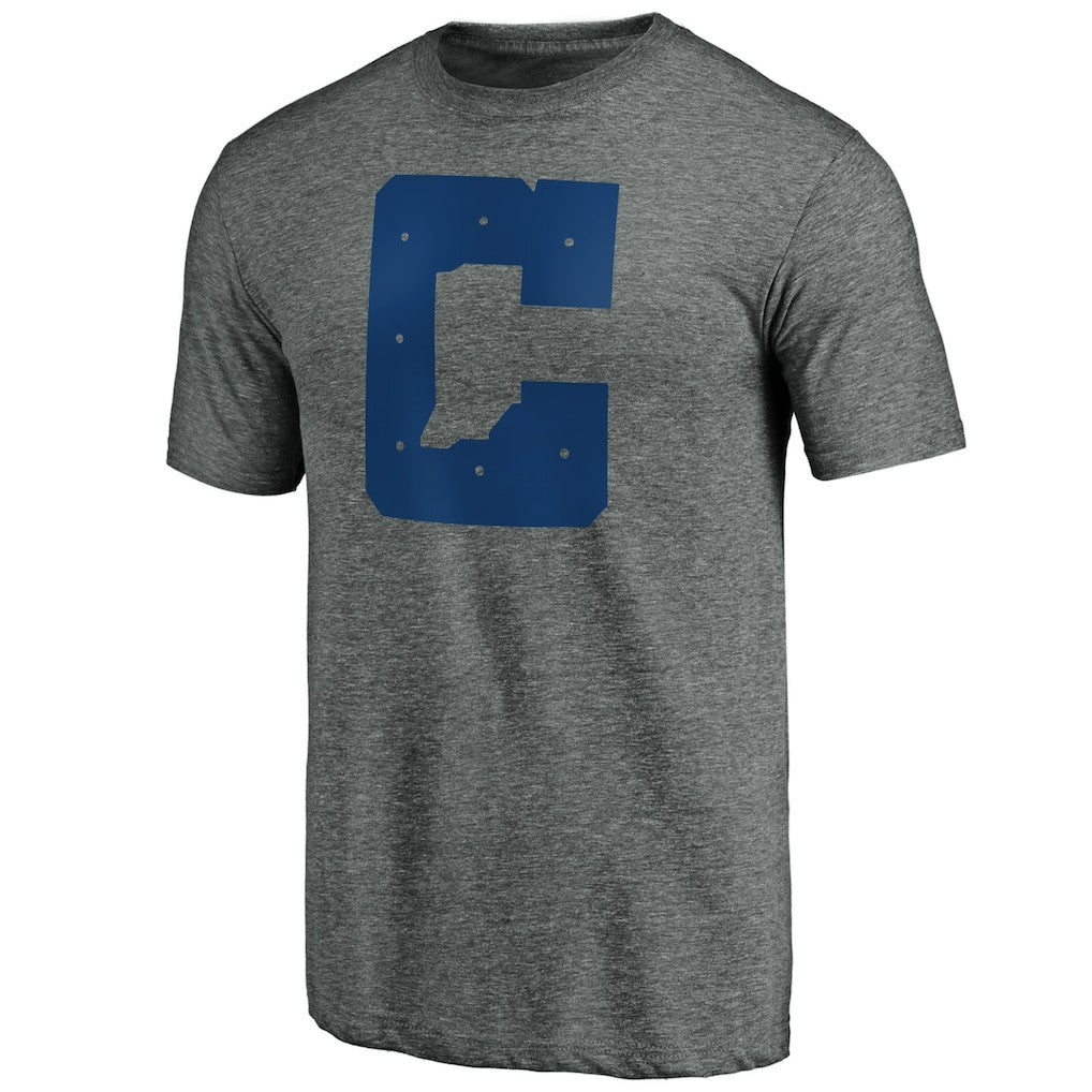 Secondary Logo Tri-Blend T-Shirt - Indianapolis Colts T-shirts