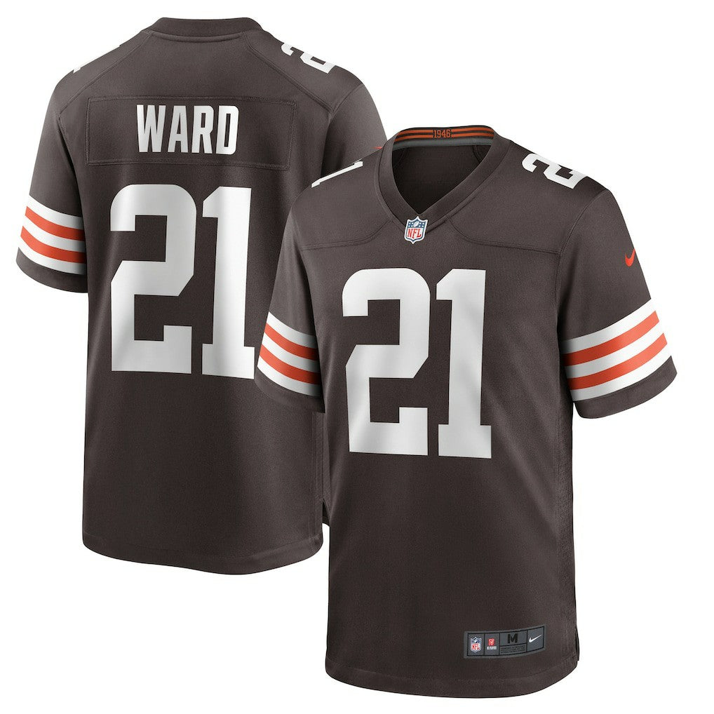Denzel Ward  Player Game Jersey - Cleveland Browns Jerseys