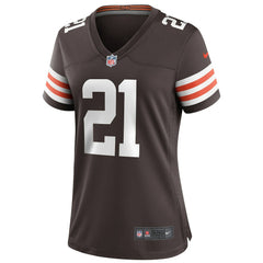 Denzel Ward  Women's Player Game Jersey - Cleveland Browns Jerseys