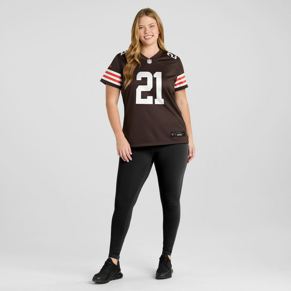 Denzel Ward  Women's Player Game Jersey - Cleveland Browns Jerseys