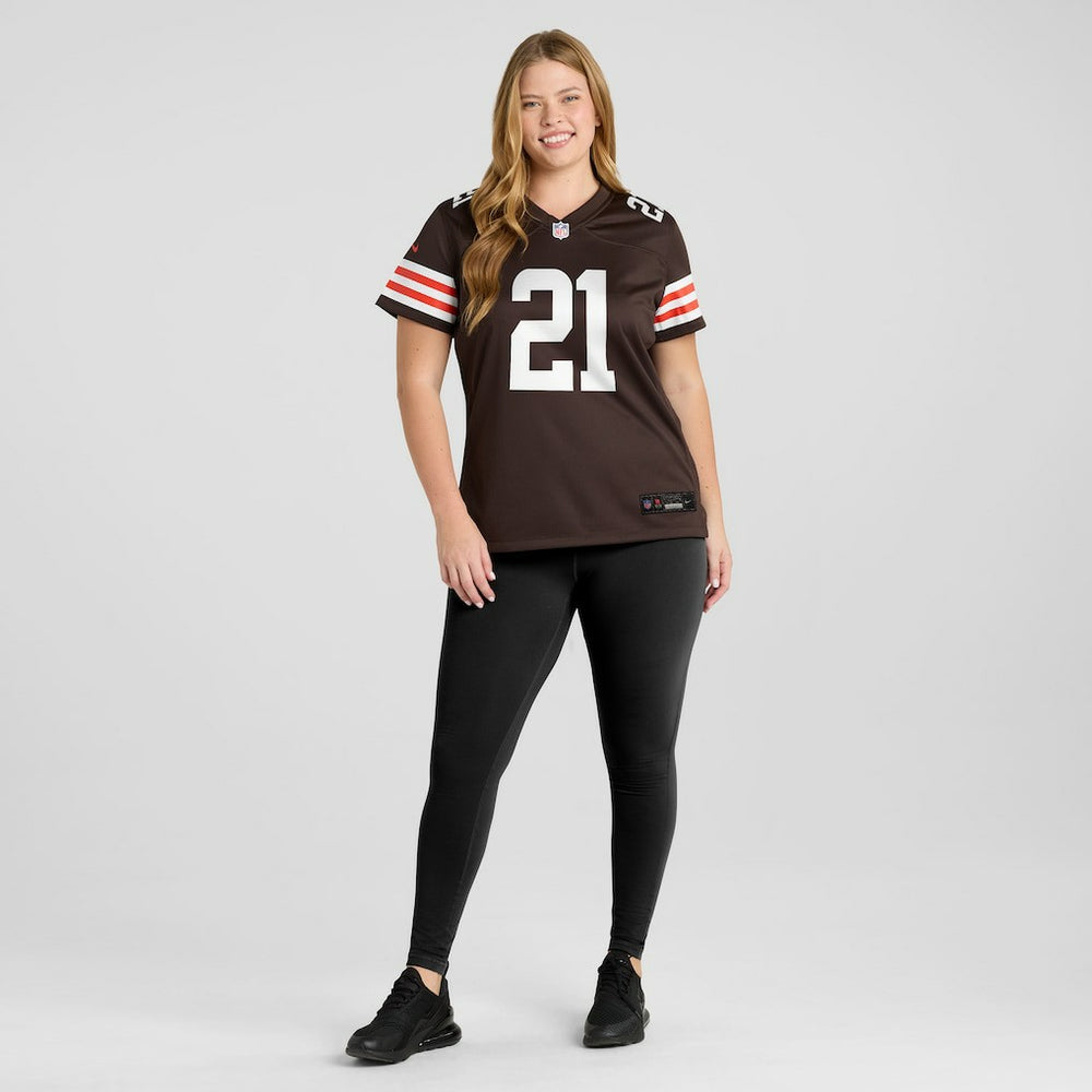 Denzel Ward  Women's Player Game Jersey - Cleveland Browns Jerseys
