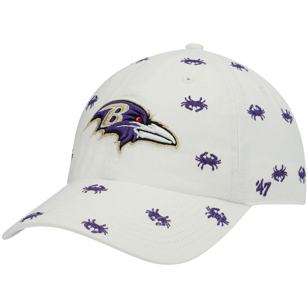 '47 Women's Confetti Clean Up Adjustable Hat - Baltimore Ravens Hats