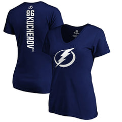 NHL Nikita Kucherov Tampa Bay Lightning Women's Playmaker V-Neck T-Shirt