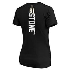 NHL Mark Stone Vegas Golden Knights Women's Playmaker V-Neck T-Shirt