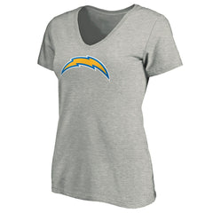 Women's Primary Logo V-Neck T-Shirt - Los Angeles Chargers T-shirts