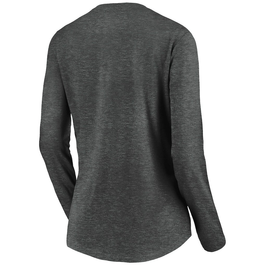 Women's Victory Arch Long Sleeve V-Neck T-Shirt - Los Angeles Chargers T-shirts