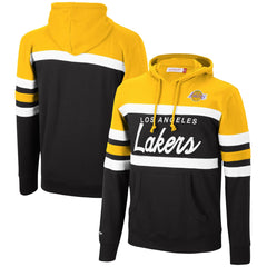 Mitchell & Ness Los Angeles Lakers Head Coach Pullover Hoodie