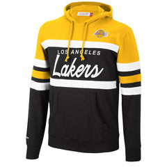 Mitchell & Ness Los Angeles Lakers Head Coach Pullover Hoodie