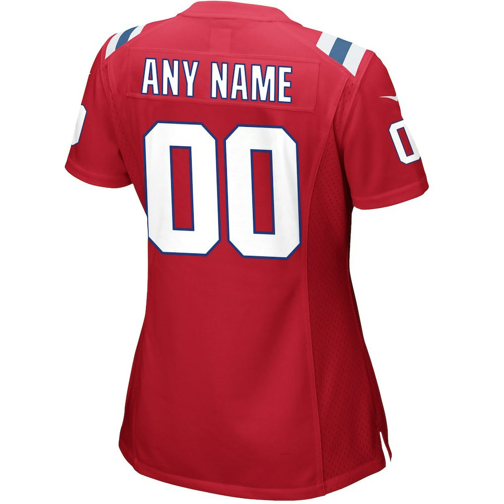 Women's Alternate Custom Jersey - New England Patriots Jerseys