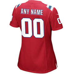 Women's Alternate Custom Jersey - New England Patriots Jerseys
