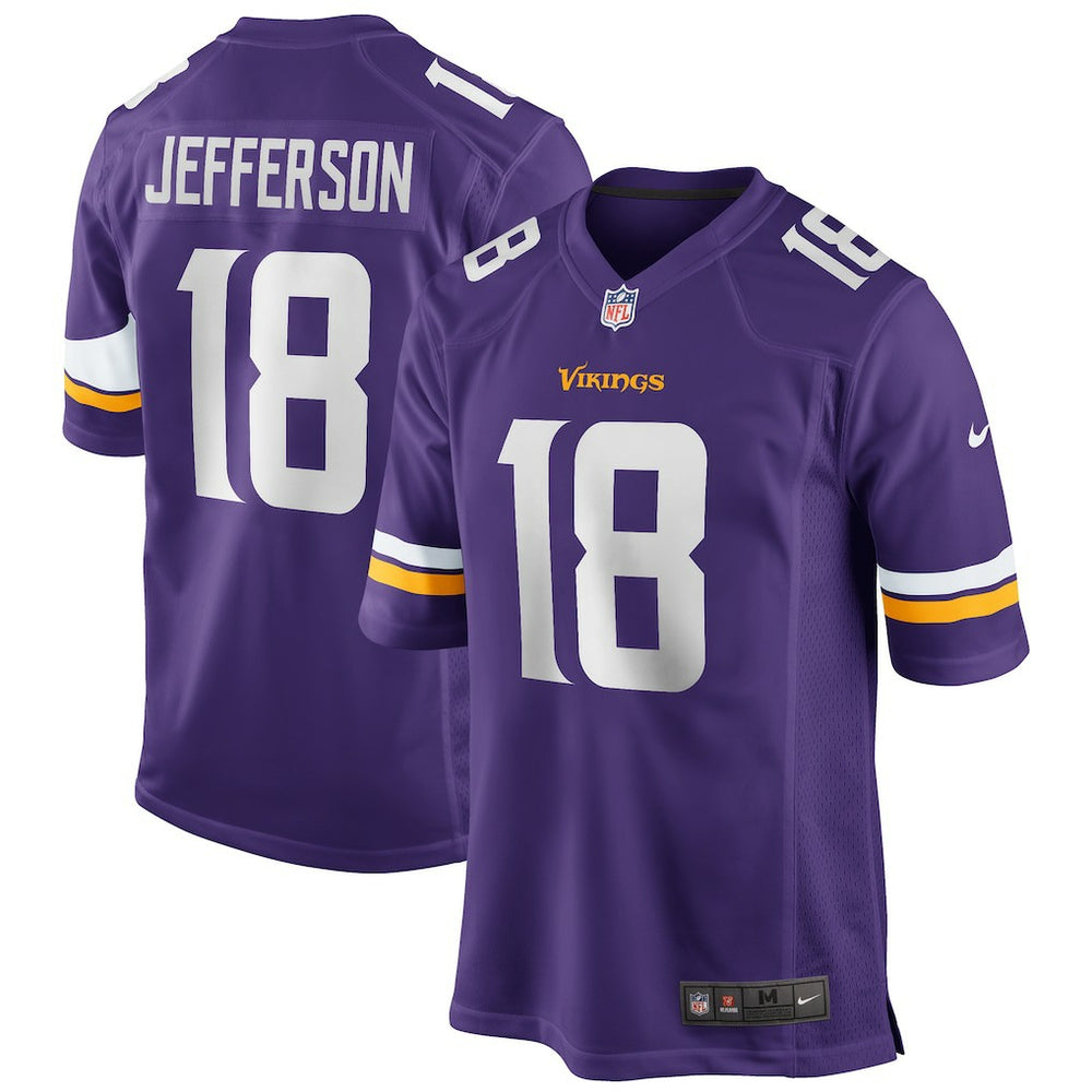 Justin Jefferson  Game Jersey - Minnesota Vikings Jerseys