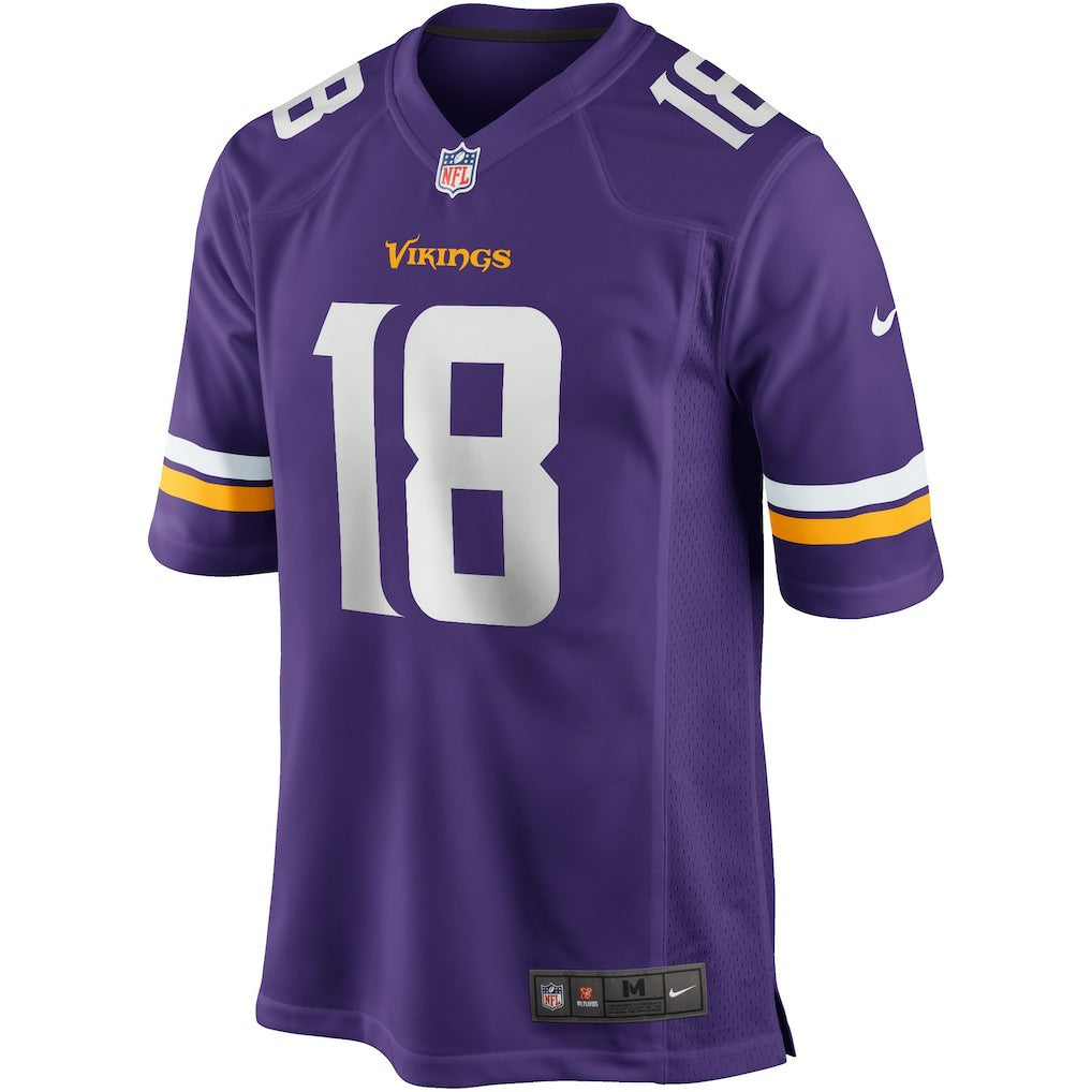 Justin Jefferson  Game Jersey - Minnesota Vikings Jerseys