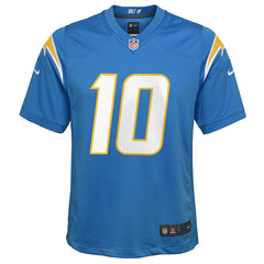 Justin Herbert  Youth Game Jersey - Los Angeles Chargers Jerseys